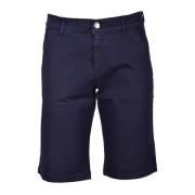 Bomull Elastan Bermuda Shorts