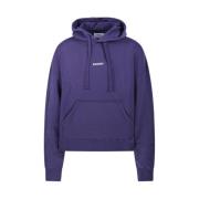 Klassisk Box Logo Hettegenser Sweatshirt