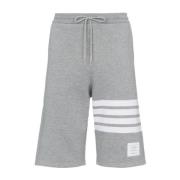 Grå Shorts med 4-Bar Stripe