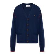 Cardigan med Cashmere Blanding