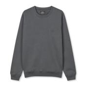 Sort Østers Crew Logo Sweatshirt