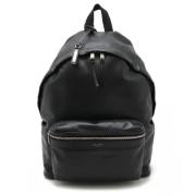 Pre-owned Leather backpacks