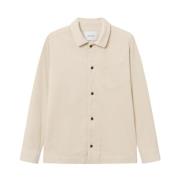 Corduroy Overshirt Klassisk Krage Brystlomme