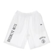 NBA Logo Stack Shorts Hvit/Svart