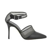 Mesh Stiletto Hæl Pumps