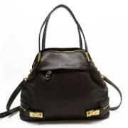 Pre-owned Leather shoulder-bags