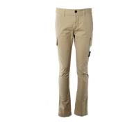 Beige Skinny Bukser for Menn