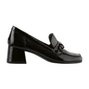 Sorte Loafers for Kvinner