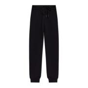 Sweatpants med logo patch