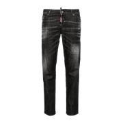 Svart Skinny Jeans Aw24