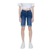 Bomull Bermuda Shorts