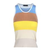 Ribbet tanktopp