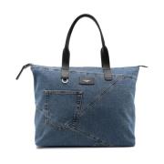 Svart Shopper Bag for Menn