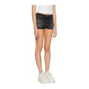 Regenerert Bomullsblanding Dame Shorts