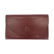 Pre-owned Leather clutches