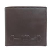 Pre-owned Leather wallets