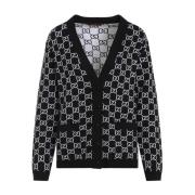 Reversibel GG Ull Jacquard Cardigan