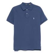 Tilpasset Slim Fit Bomull Mesh Polo