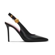 Eva slingbacks i kalveskinn