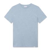 Xenon Blue Melange Nørregaard Tonal T-Shirt