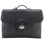 Pre-owned Leather briefcases