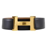 Pre-owned Leather belts