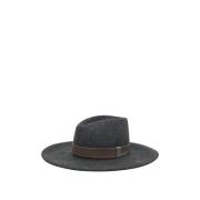 Ullfilt bred brem fedora