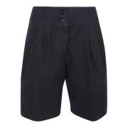 Stilig bomulls knelang shorts