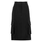 Flap Pocket Technical Skirt