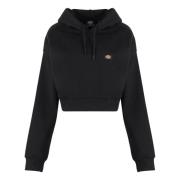 Ribbet Cropped Hoodie i Oakport Stil