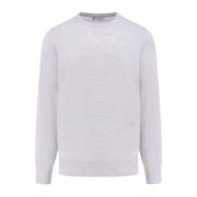 Kashmir Silke Lin Crew-neck Sweater