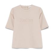 Beige T-skjorter og Polos med Glidelås