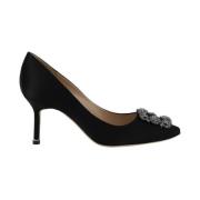 Krystallspenne Silke Sateng Stiletto Pumps