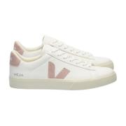 Hvite Chromefrie Skinn Sneakers