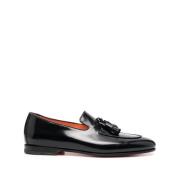 Sorte Tassel Loafers