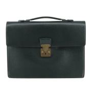 Pre-owned Leather briefcases