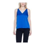 Lys Blå Sweetheart Neckline Cami Top