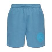 Svette shorts med logo