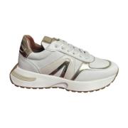 Hvit Gull Dame Sneaker