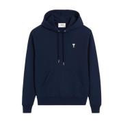 Hjerte Hoodie i Navy