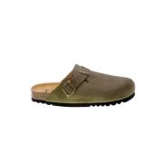 Khaki Semsket Belte Sandaler