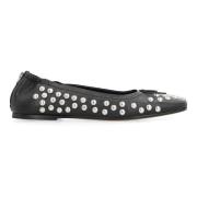 Studded Skinn Ballet Flats