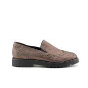 Wingtip Metallic Skinn Loafers