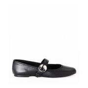 Sorte Ballerina Flats Elegant Stil