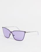 Calvin Klein cat eye sunglasses in purple
