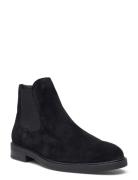 Slhblake Suede Chelsea Boot Noos Black Selected Homme