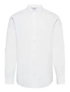 Long Sleeved Cotton Poplin Shirt White Original Penguin