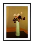 Poster Flower Vase Orange Democratic Gallery