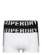 Trunk Dual Logo Double Pack White Superdry