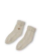 Chaufettes Knitted Socks Havtorn 15-16 Beige That's Mine